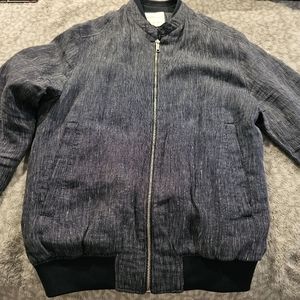 Denim and Flower Jacket